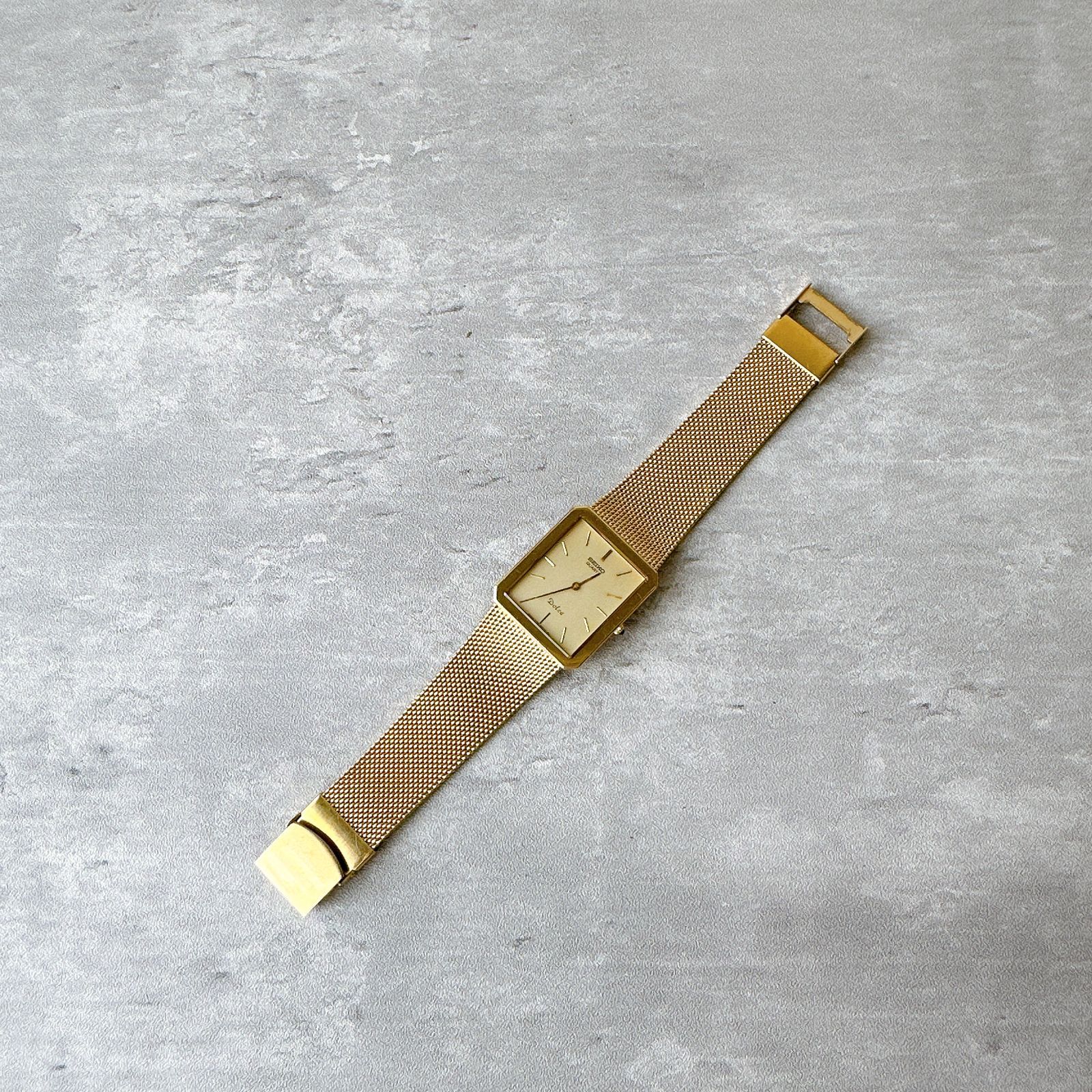 SEIKO DOLCE セイコー ドルチェ 7730-5000 純正メッシュブレス