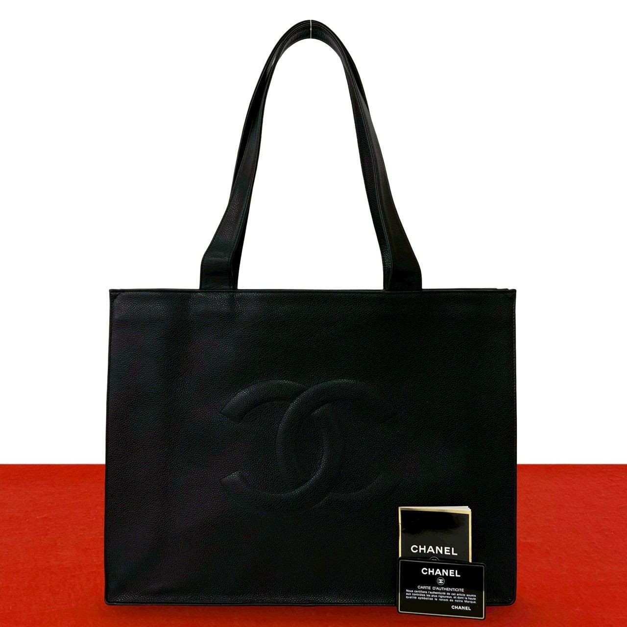 極 美品 希少品 カード シール有り 4番台 CHANEL シャネル
