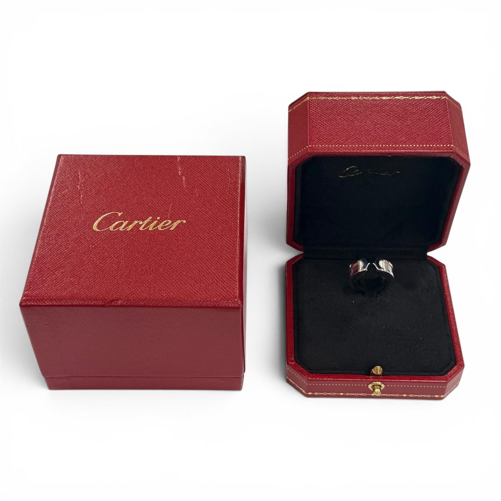 美品◇Cartier カルティエ CD2544 B4040558 C2 リング 750 (WG) 指輪