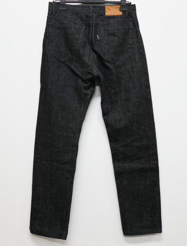 SUBCULTURE サブカルチャー サイズ32 S01XX BLACK DENIM PANTS SCPT-CL11 ストレートデニムパンツ ブラック 美品  ジーンズ SUBCULTURE サブカルチャー サイズ32 S01XX BLACK DENIM PANTS SCPT