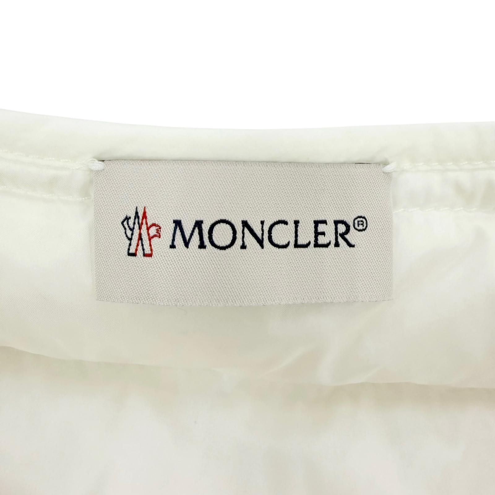 美品☆MONCLER モンクレール 24SS CAMICA ロゴワッペン付 軽量 ダウン