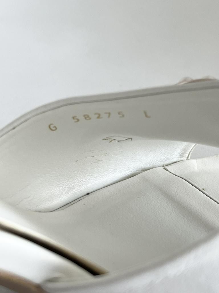 DIANA ダイアナ チェーンモチーフミュール 定価17,600円 日本製 24.5cm