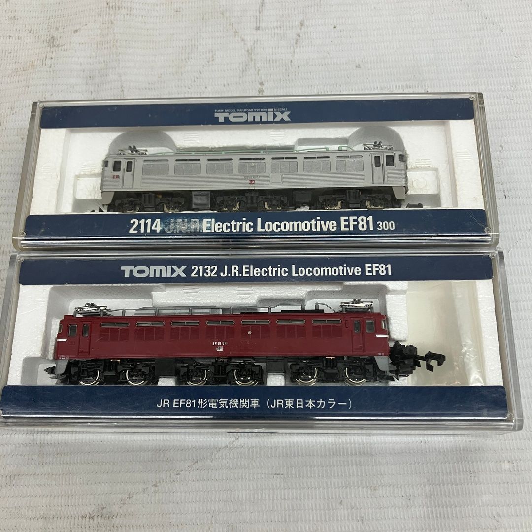 EF81 2種セット TOMIX 2114 2132 EF81形 電気機関車 2両セット 国鉄 300番台