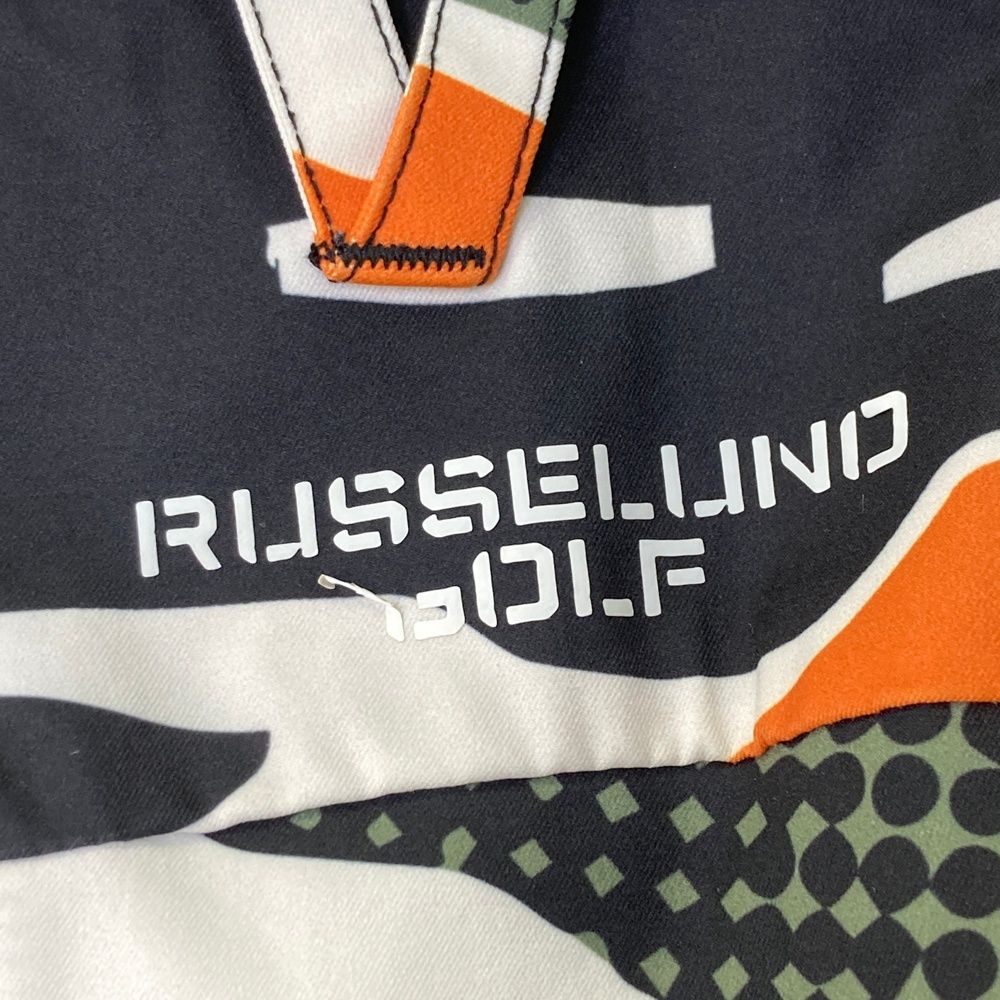 サイズ：2 RUSSELUNO ラッセルノ 裾プリーツ切替スカート 迷彩