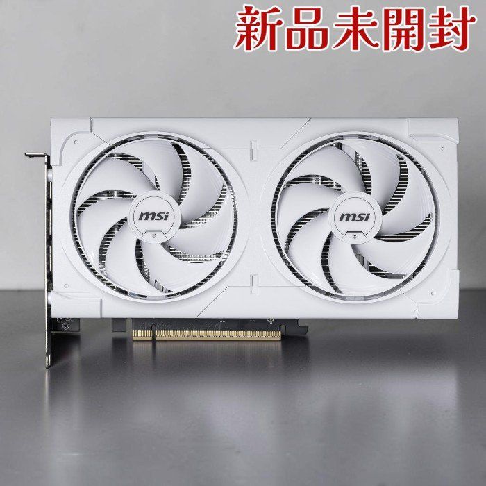 MSI グラフィックスボード GeForce RTX 5060 Ti 8G VENTUS 2X OC WHITE PLUS VD9194