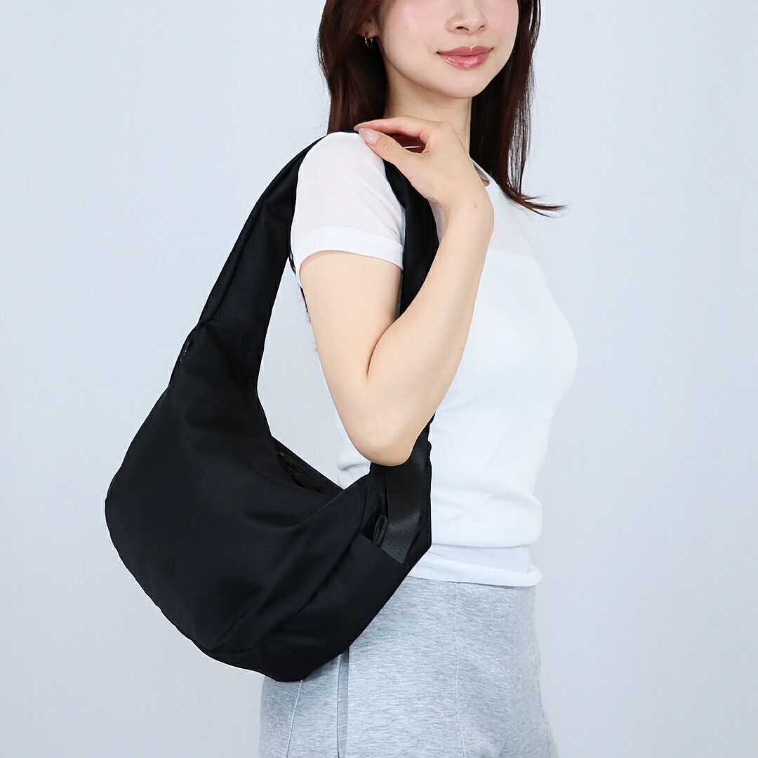 ノースフェイス THE NORTH FACE ショルダーバッグ NN2PR78A URBAN HOBO BAG M ホーボーバッグ BLK/BLACK 【お取り寄せ】
