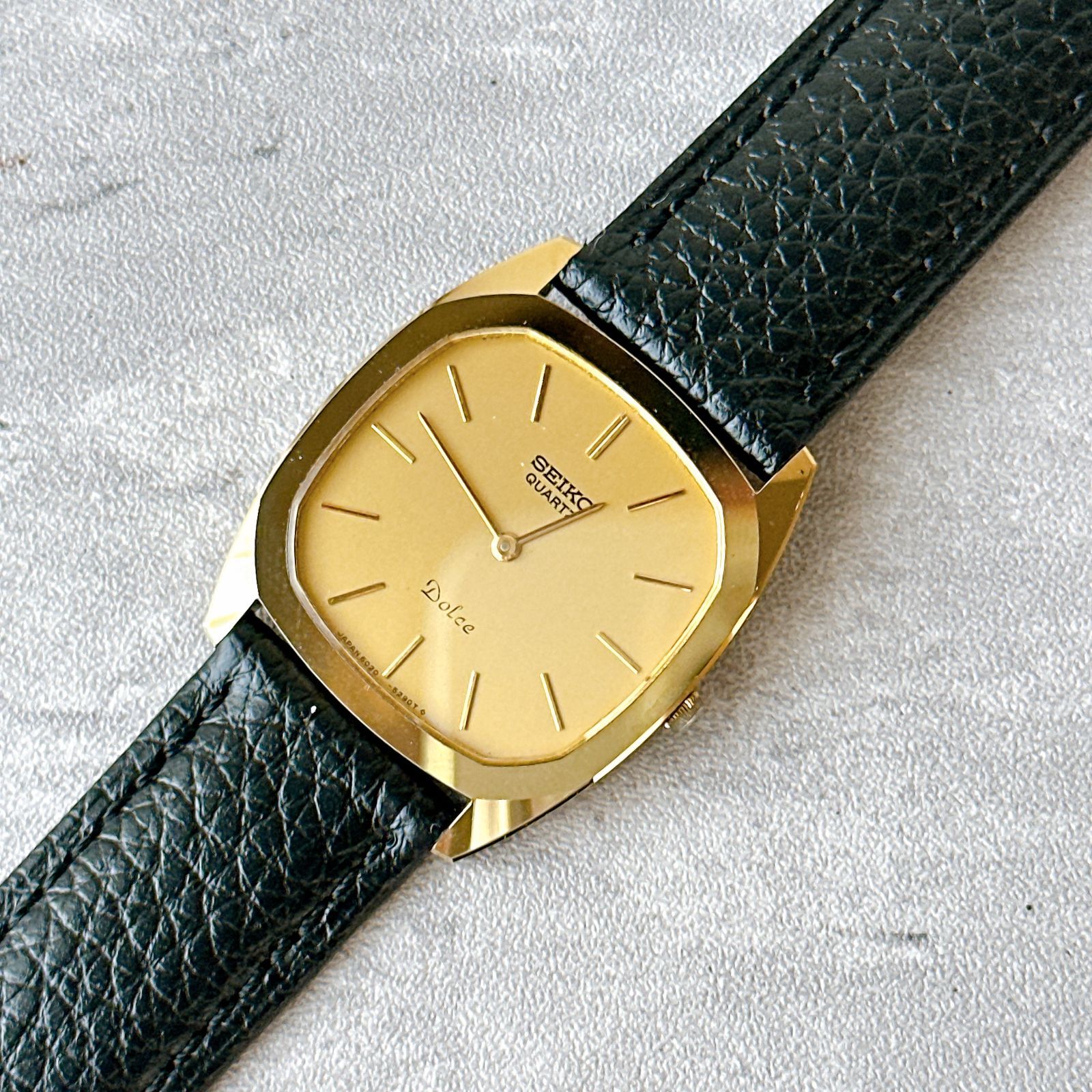 SEIKO DOLCE セイコー ドルチェ 6020-5250 クォーツ ゴールドケース 