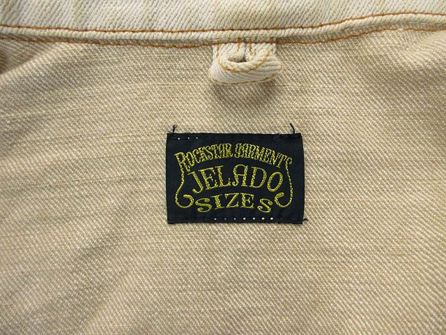 ジェラード JELADO ROCKSTAR GARMENTS 11MWZタイプ デニムジャケット