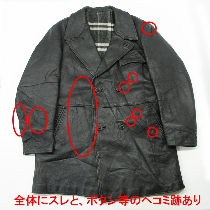 60s vintage コルビジェ レザージャケット GVF レザー フランス 三重本店】 中古 GVF社 コルビジェジャケット レザージャケット