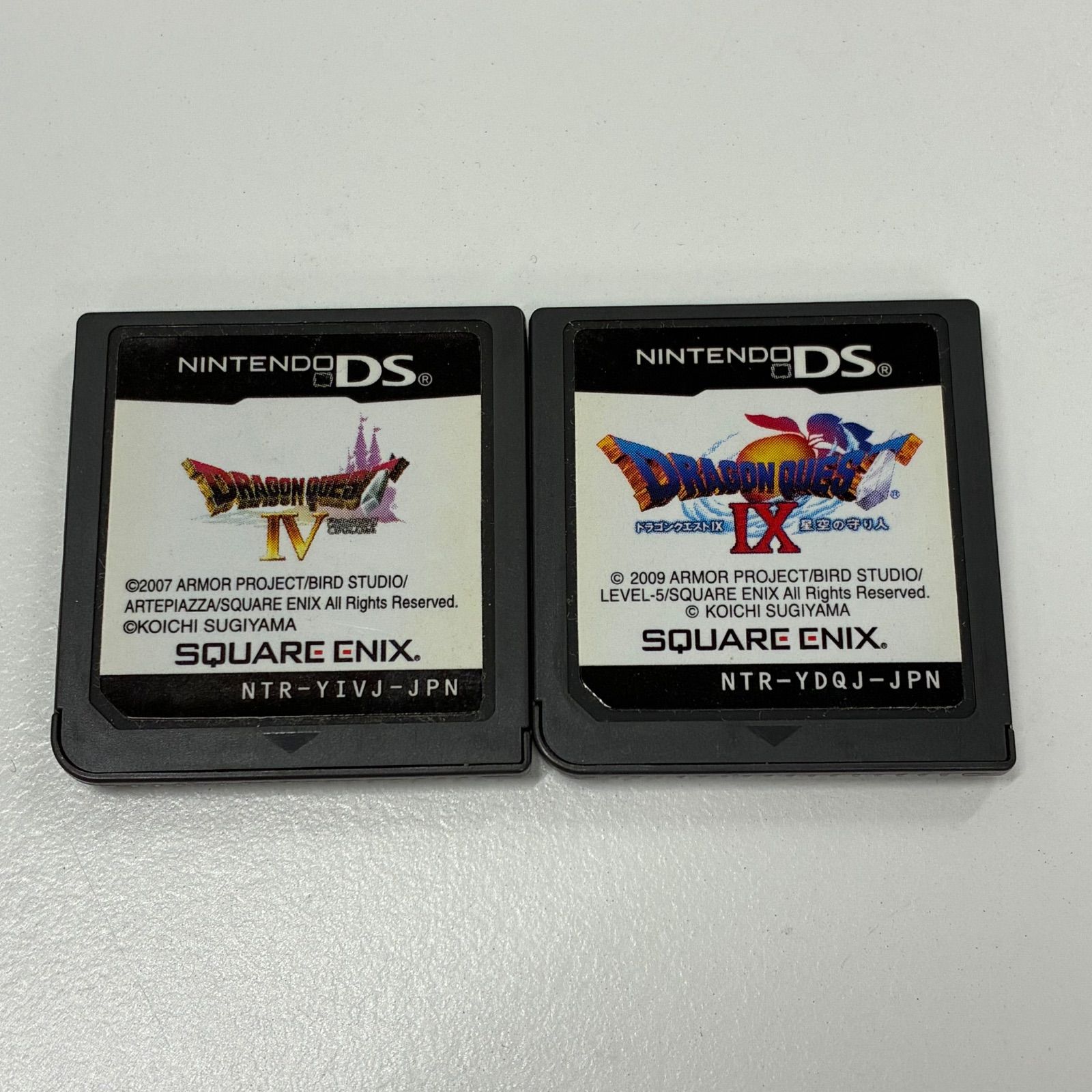③任天堂 DS ソフト ドラゴンクエスト IV IX ソフトのみ セット売り
