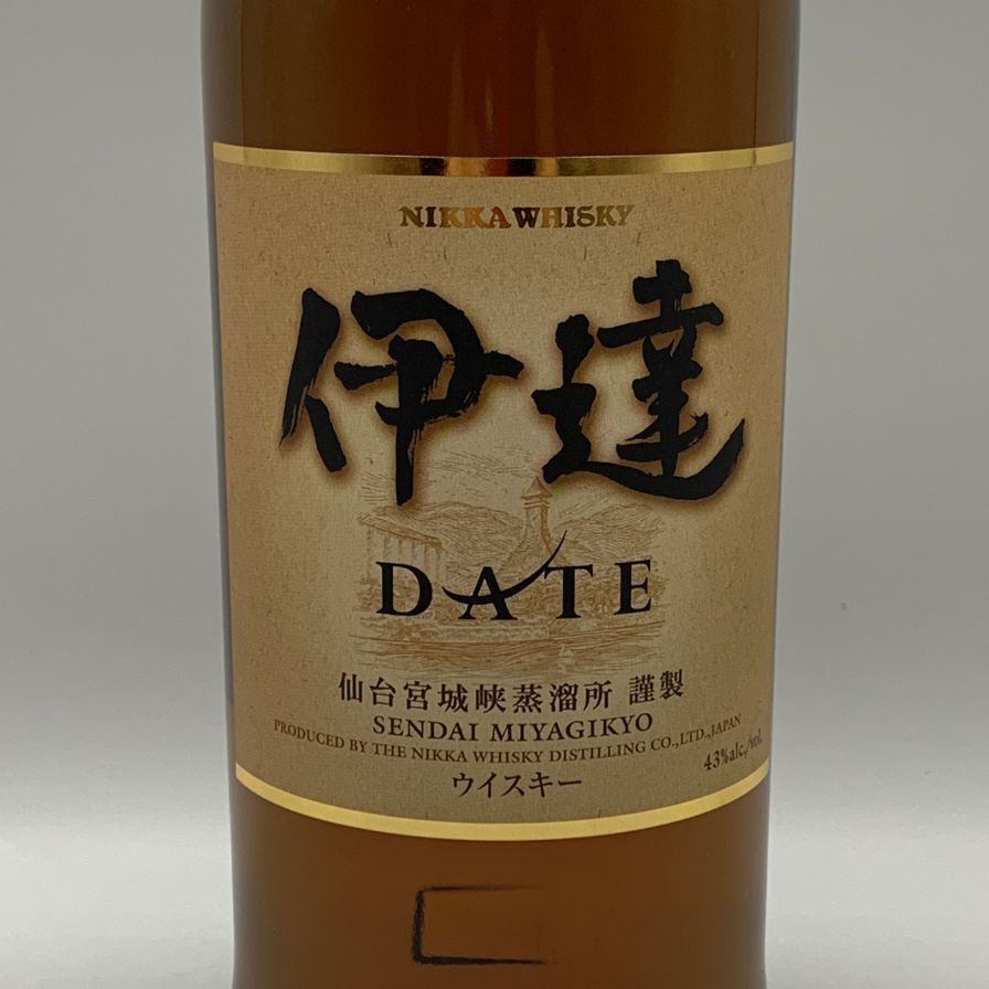 旧ラベル】ニッカ 伊達 ブレンデッド ウイスキー 700ml - メルカリ