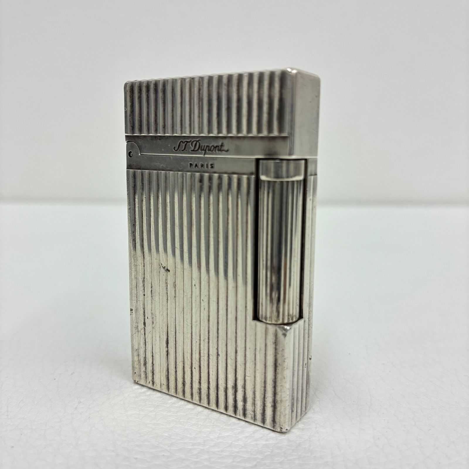 S.T.Dupont エス・テー・デュポン　ガスライター　ライン2 シルバー 石なし