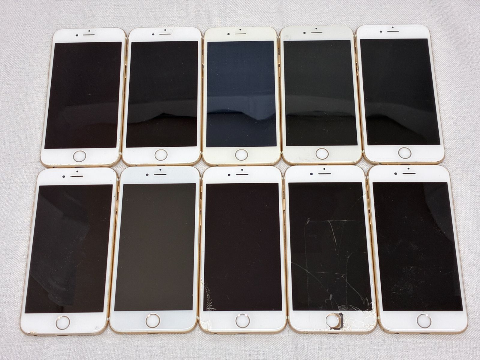 ジャンク】iPhone6 10台セット ゴールド 部品取り・動作未確認 - メルカリ