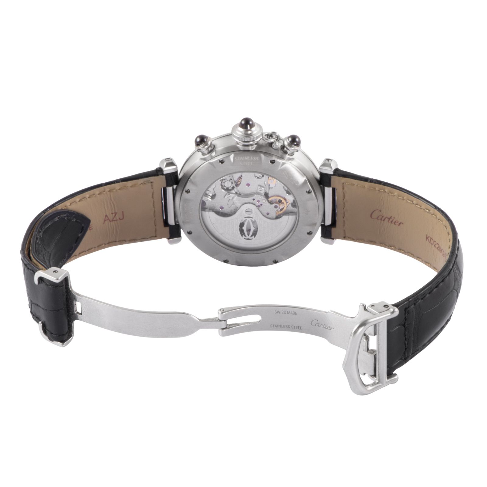 CARTIER カルティエ パシャ クロノグラフ N950 W3105155 ステンレススチール Pt【中古】 CARTIER カルティエ パシャ クロノグラフ N950 W3105155 ステンレス