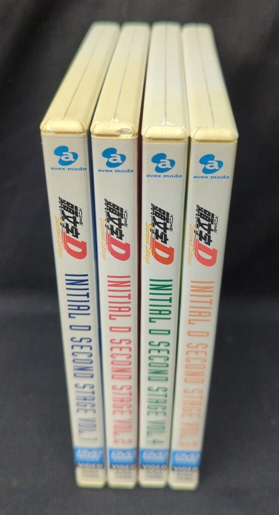 D2 DVD まとめ売り アニメDVD 頭文字D Second Stage全4巻セット - メルカリ