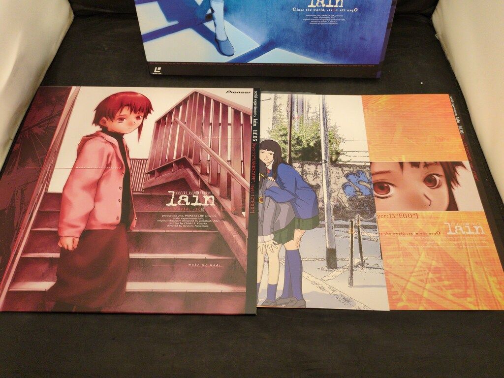 アニメLD serial experiments lain 全5巻セット ※帯欠 - メルカリ
