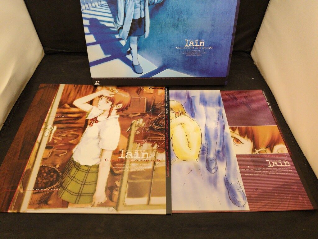 アニメLD serial experiments lain 全5巻セット ※帯欠 - メルカリ
