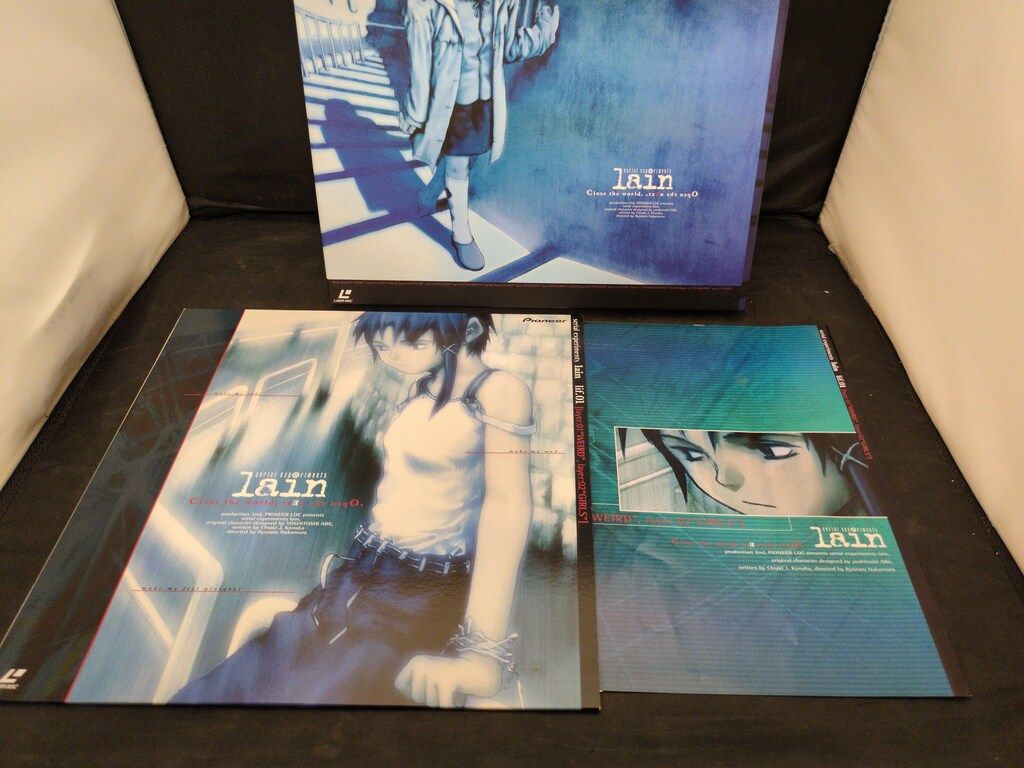 アニメLD serial experiments lain 全5巻セット ※帯欠 - メルカリ