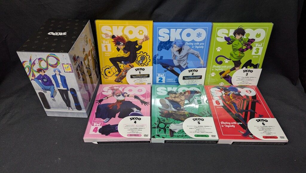 アニメDVD BOX付)SK∞ エスケーエイト 完全生産限定版 全6巻 セット