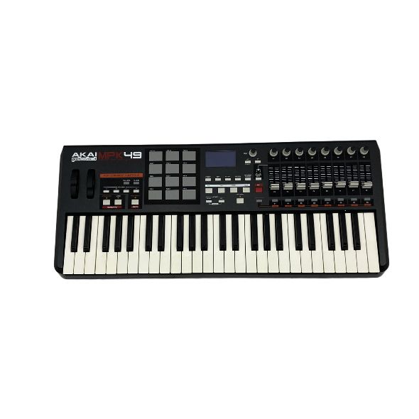 AKAI MPK49 USB/MIDIキーボードコントローラー 49鍵 DTM DAW MPCパッド