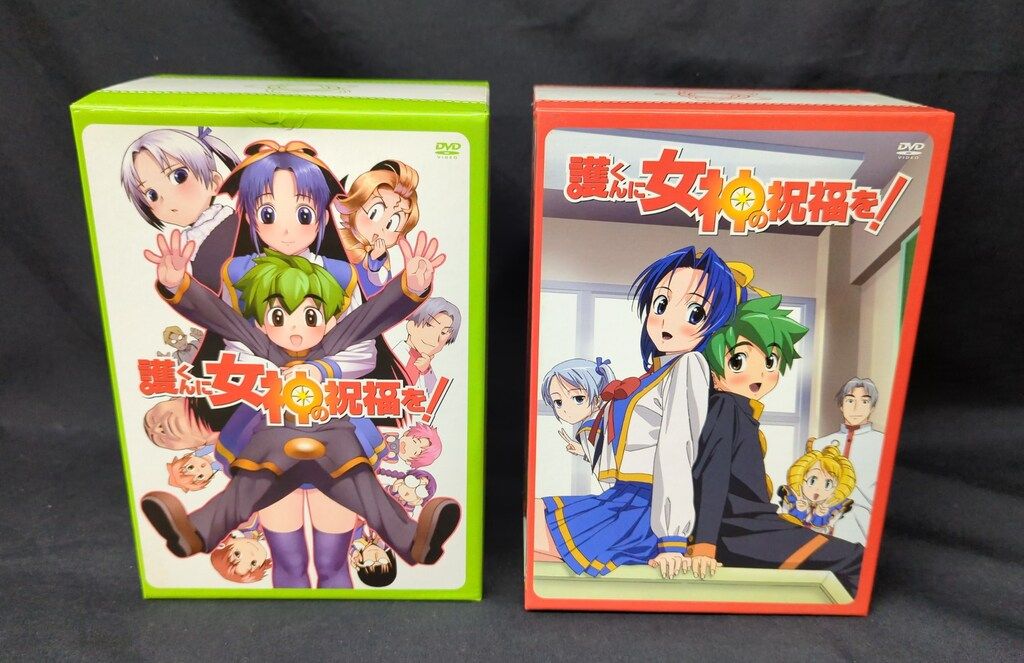 アニメDVD 限定版)護くんに女神の祝福を! 全12巻セット - メルカリ