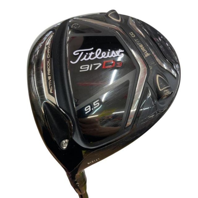 【中古】 タイトリスト 917 D3 9.5° レフティ ドライバー DR Titleist Speeder 517 (フレックスS) メンズ 男性用 左利き レフティ 左用 Cランク ゴルフクラブ