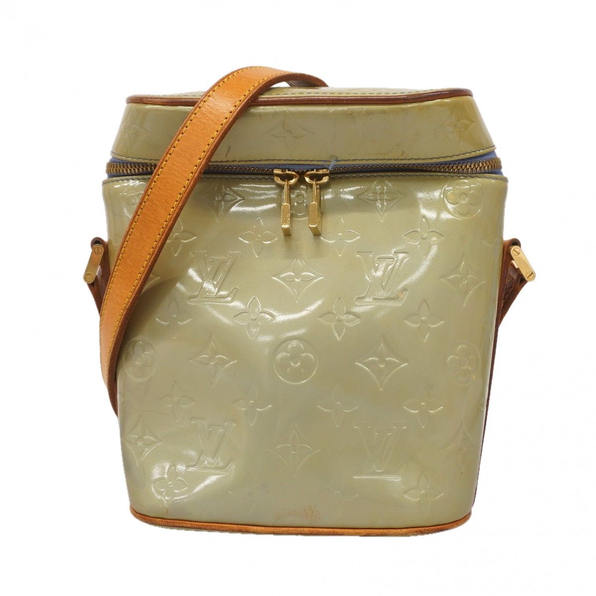 【6gc3068-k】ルイヴィトン ショルダーバッグ ヴェルニ サリヴァンヴェルティカル M91258 ラヴァンド【中古】レディース