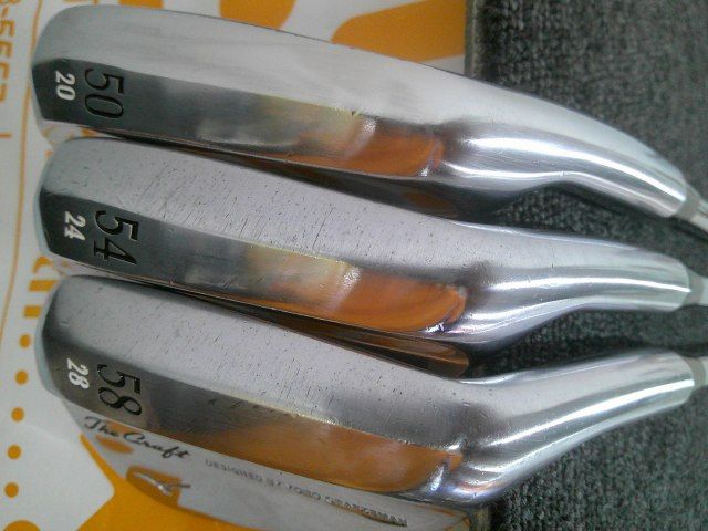 中古 ウェッジ ミズノ The Craft Wedge 2023 50/54/58 3本組/N.S.PRO