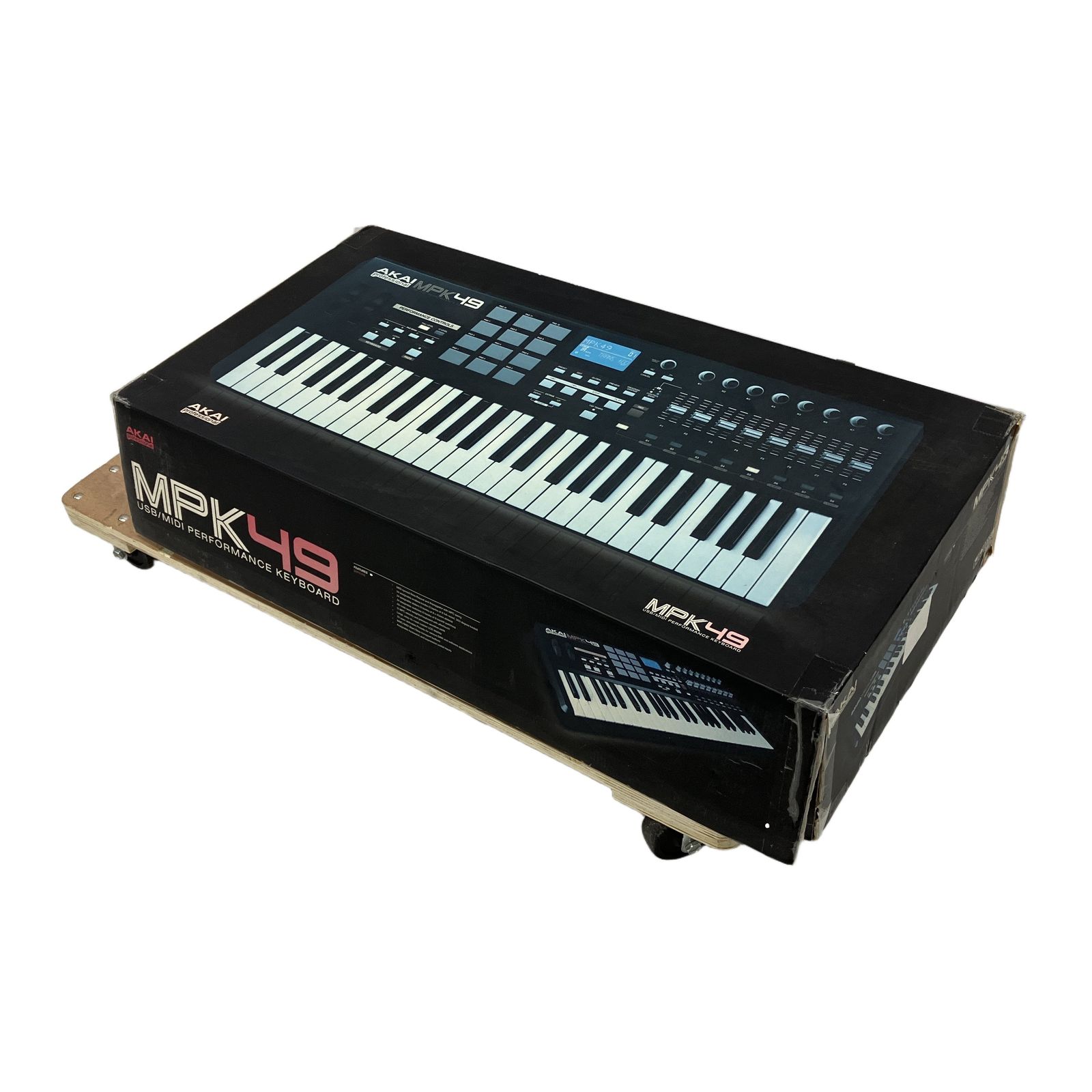 AKAI MPK49 USB/MIDIキーボードコントローラー 49鍵 DTM DAW MPCパッド