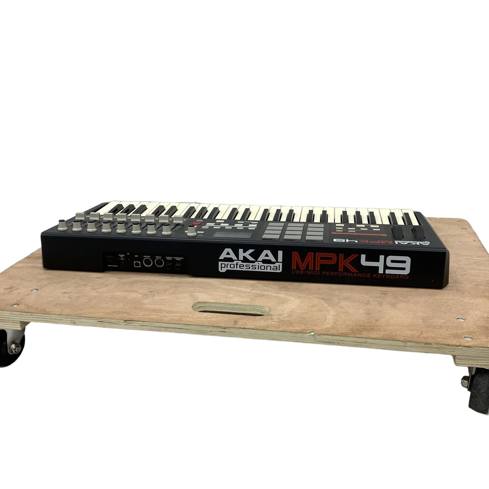 AKAI MPK49 USB/MIDIキーボードコントローラー 49鍵 DTM DAW MPCパッド