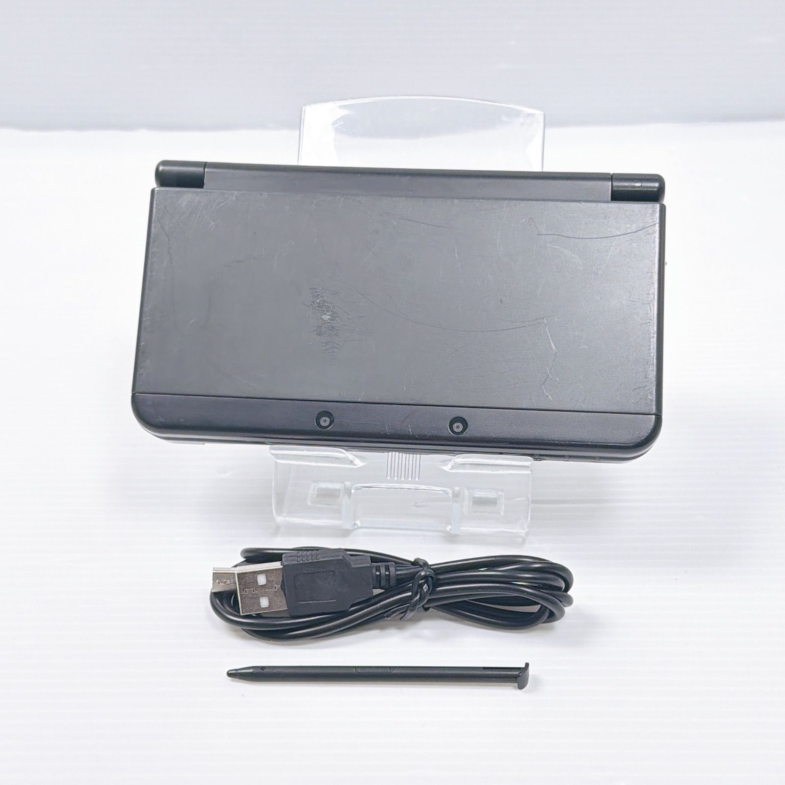 new ニンテンドー 3DS ブラック 遊べるセット 動作確認済み 良品 ds 3ds 3DS 任天堂 管理番号M2091