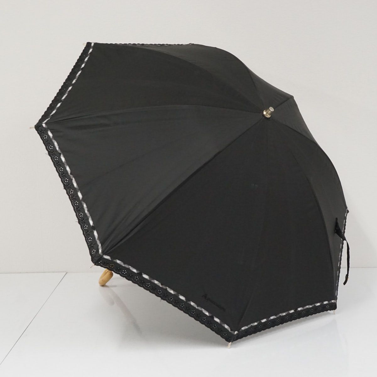 晴雨兼用日傘 Aquascutum アクアスキュータム USED美品 ブラック