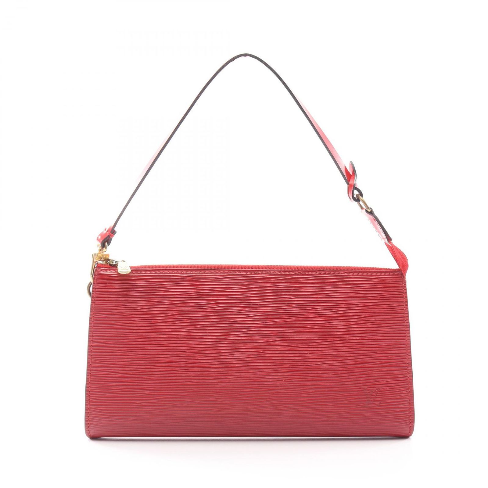 ルイ・ヴィトン LOUIS VUITTON ハンドバッグ ポシェットアクセソワール M52947 カスティリアンレッド レザー ポシェット・アクセソワール レディース Used B 41,470円