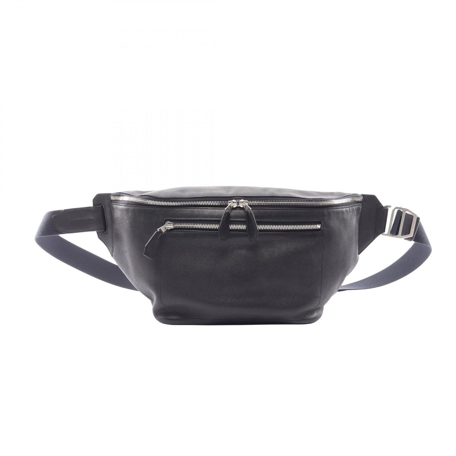 エルメス HERMES ウエストバッグ ボディバッグ シティスライド クロスGM ブルーニュイ レザー シティスライドGM ブルーニュイ メンズ Used B