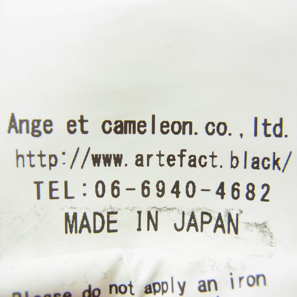 エーエフアーティファクト A.F ARTEFACT ドローストリング 裾ドローコード 無地 コットン バギー パンツ ブラック系 1【中古】 エーエフアーティファクト A.F ARTEFACT ドローストリング 裾ドロー