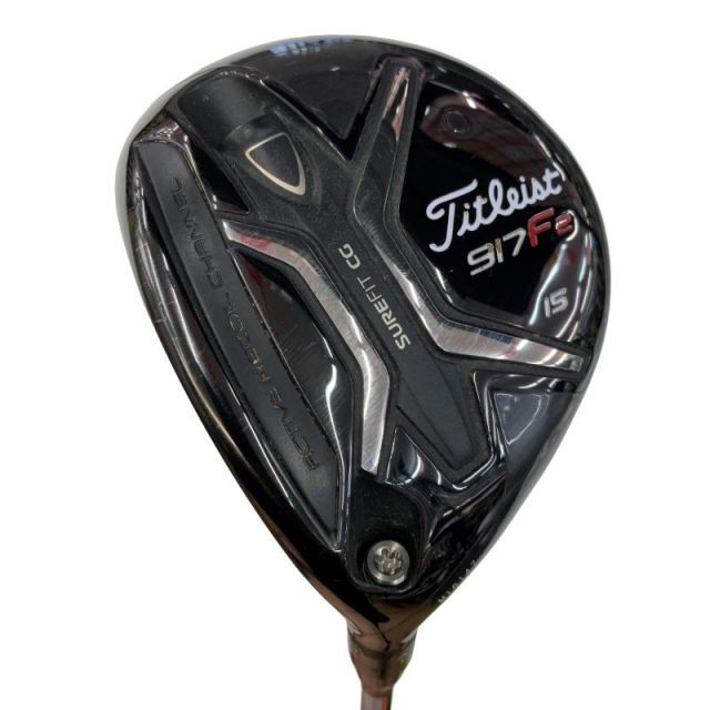 【中古】 タイトリスト 917 F2 15° レフティ フェアウェイウッド FW Titleist Speeder 517 (フレックスS) メンズ 男性用 左利き レフティ 左用 Cランク ゴルフクラブ 12,699円