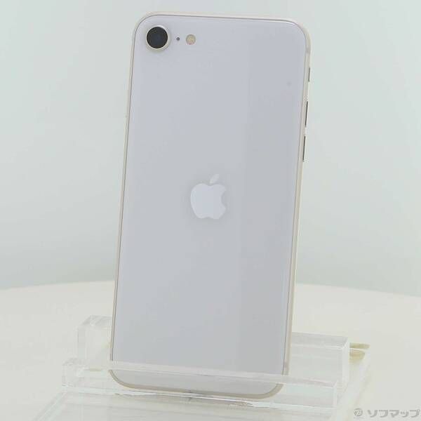 ソフマップ 〔中古品〕 iPhone SE 第3世代 64GB スターライト MMYD3J／A SIMフリー【297】