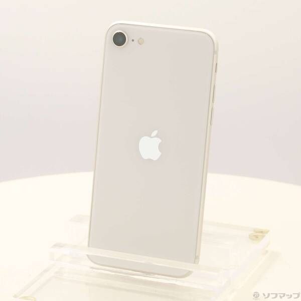 ソフマップ 〔中古品〕 iPhone SE 第3世代 64GB スターライト MMYD3J／A SIMフリー【276】