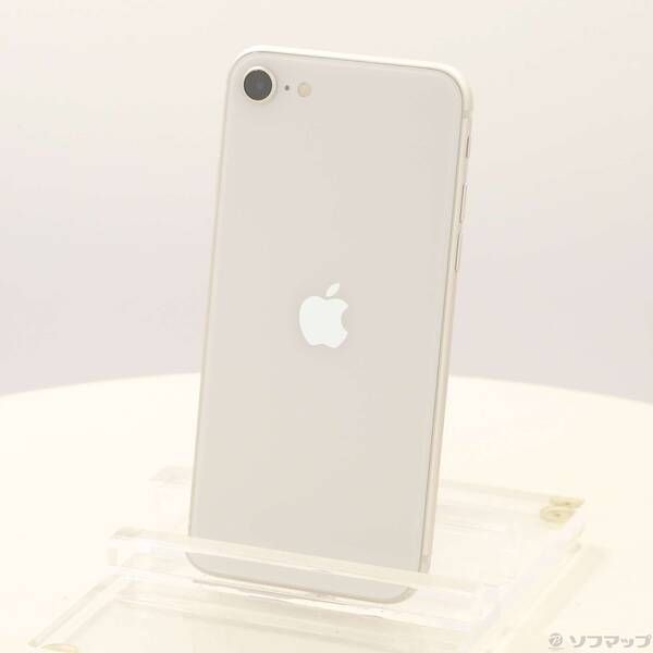 ソフマップ 〔中古品〕 iPhone SE 第3世代 64GB スターライト MMYD3J／A SIMフリー【258】