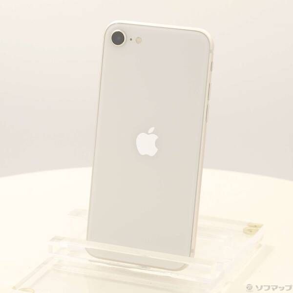 ソフマップ 〔中古品〕 iPhone SE 第3世代 64GB スターライト MMYD3J／A SIMフリー【377】