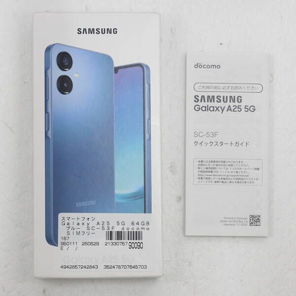 ソフマップ 〔中古品〕 Galaxy A25 5G 64GB ブルー SC-53F docomo SIM