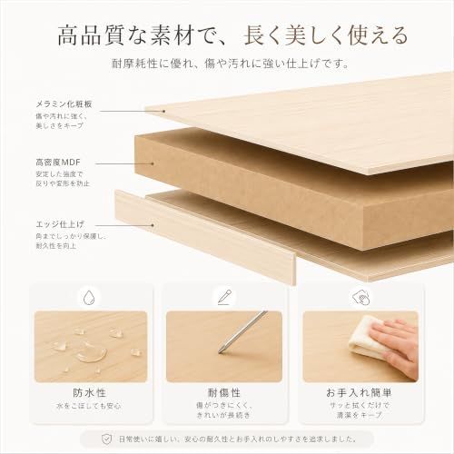 ★新品★デスク パソコンデスク 幅80cm×奥行60×高さ74cm オフィスデスク 北欧 机 PCデスク テレワーク 作業机 ラック付き リモートワーク用 シンプル コンパクト 勉強机 化粧台 一人暮らし 人間工学 省スペース 在宅勤務 組立 5f895310