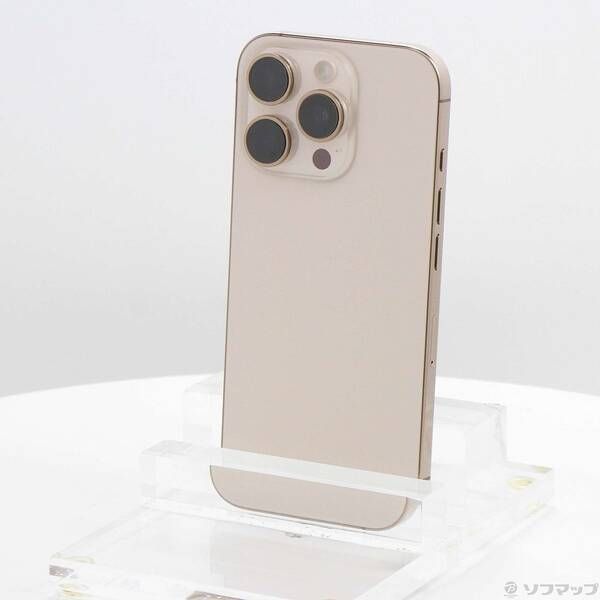 ソフマップ 〔中古品〕 iPhone16 Pro 128GB デザートチタニウム MYMX3J／A SIMフリー【276】