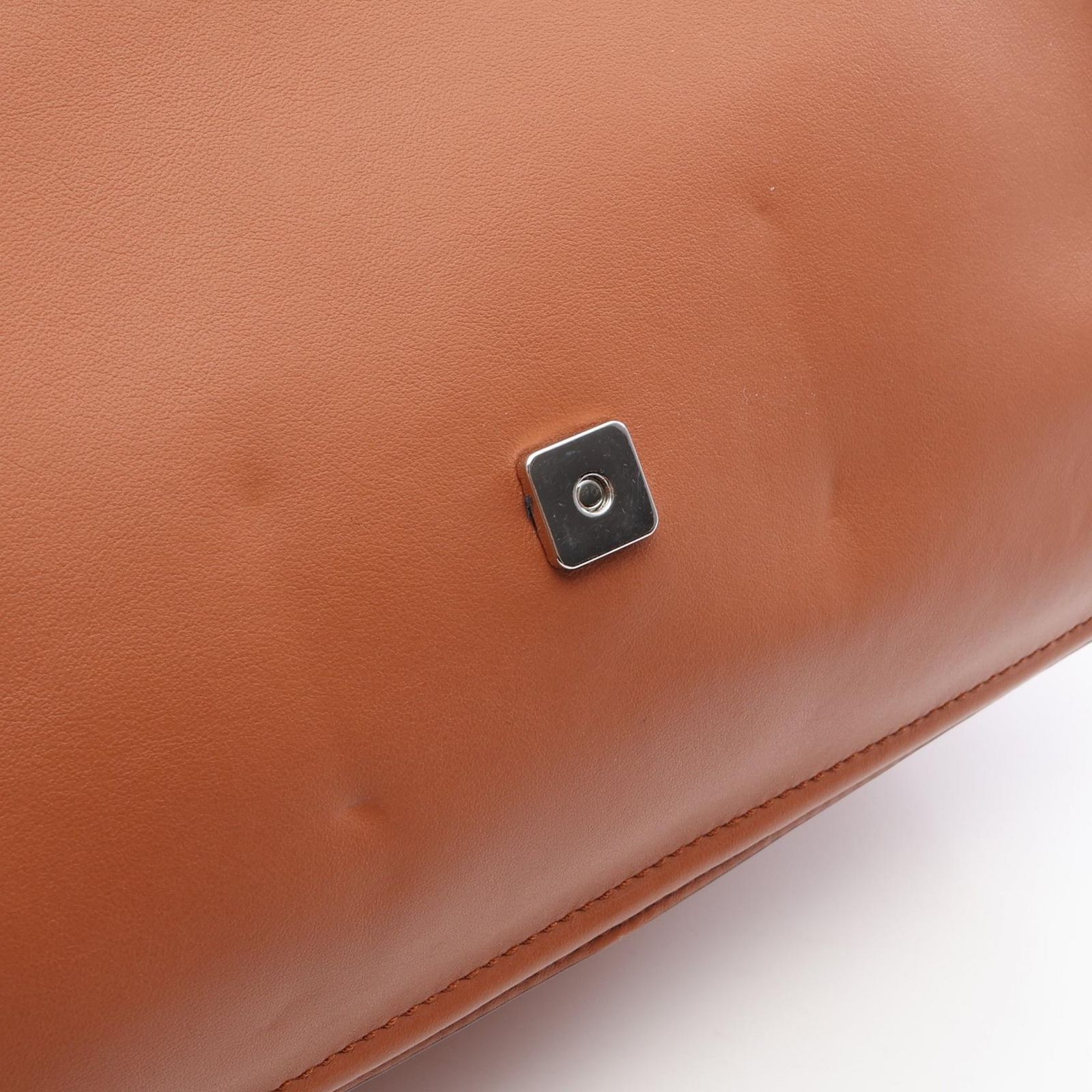 トッズ TOD'S ハンドバッグ ダブルT 2WAY ブラウン レザー ダブルT