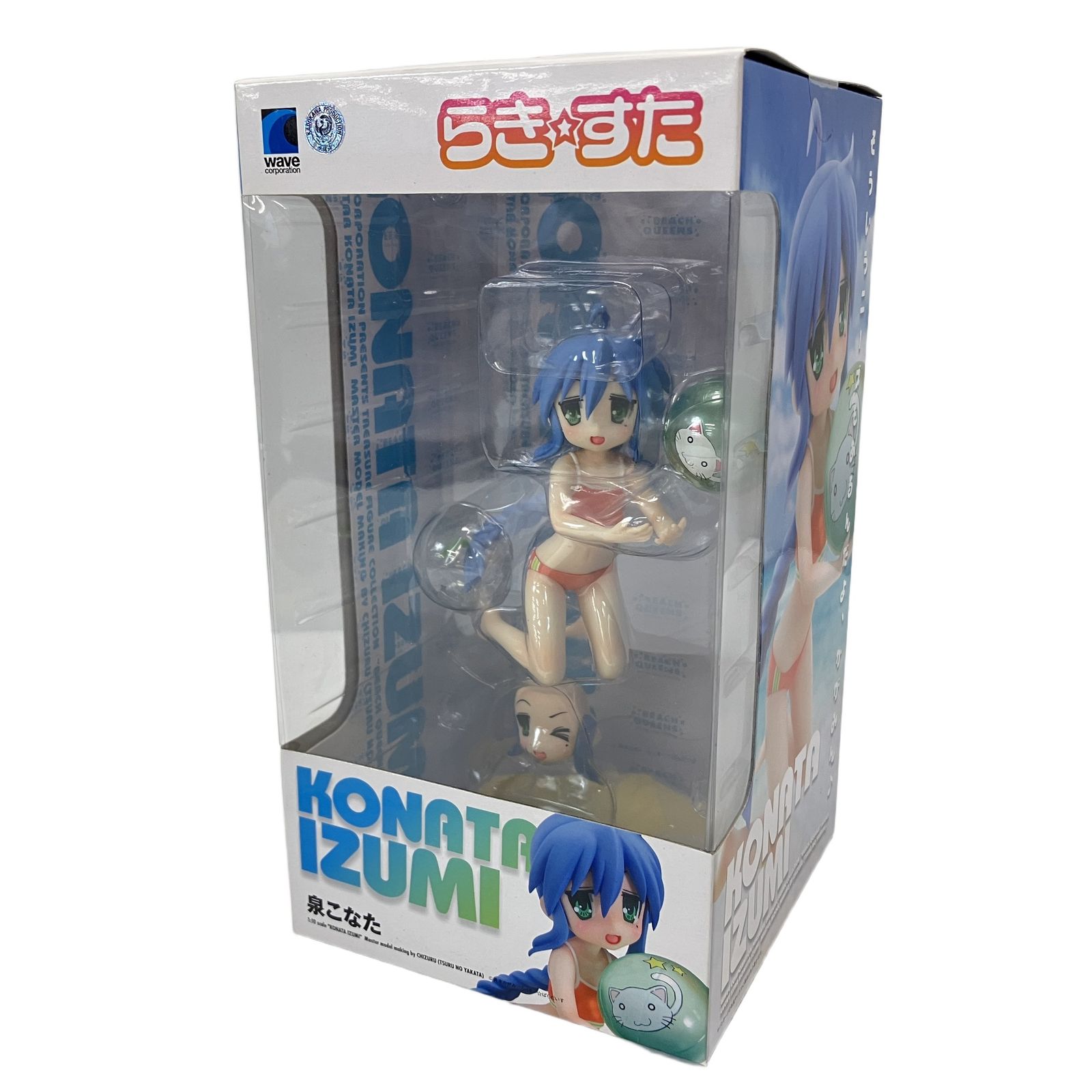 wave 泉こなた BEACH QUEENS らき☆すた ウェーブ フィギュア 1/10 未使用 未開封品 W11425619