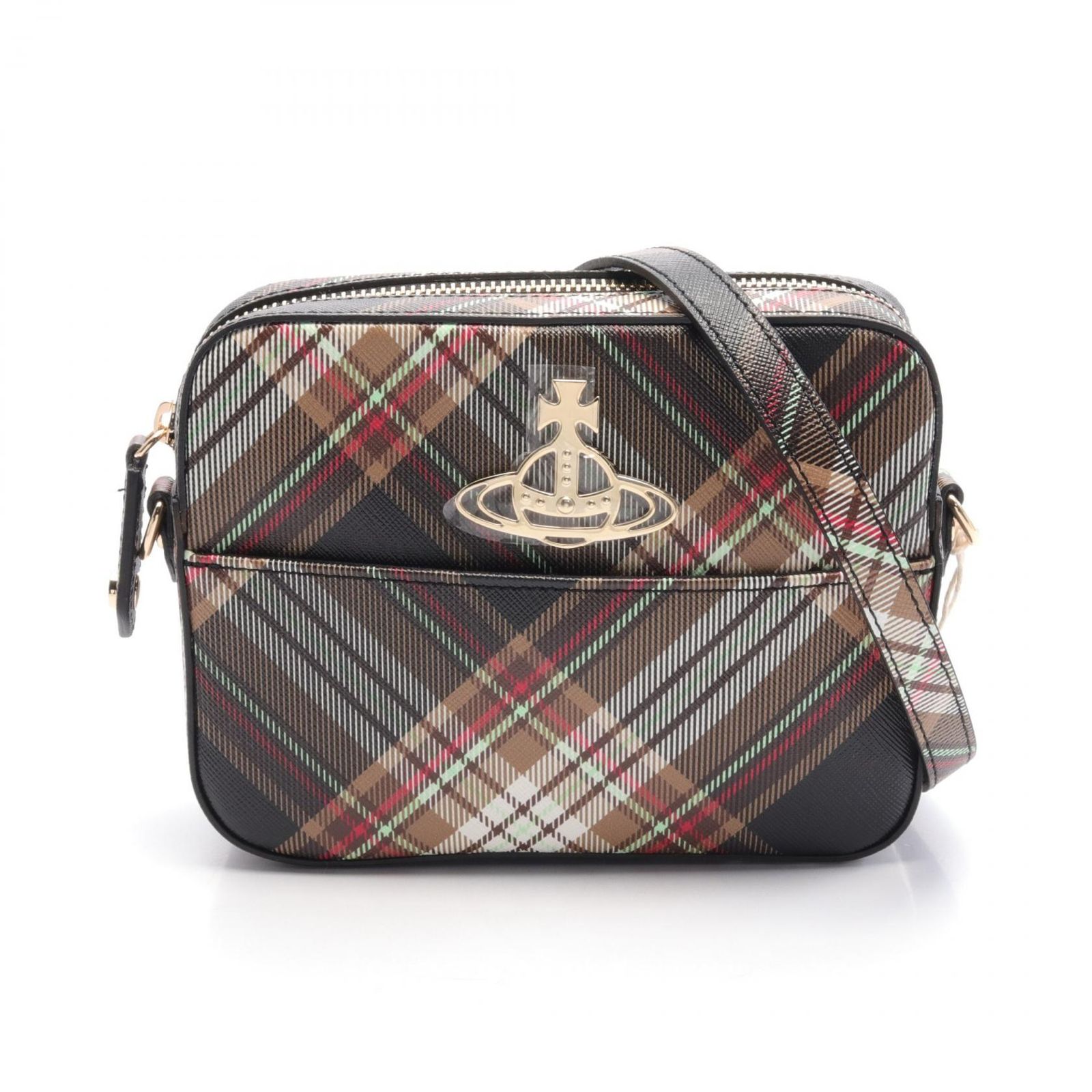 ヴィヴィアンウエストウッド Vivienne Westwood ショルダーバッグ TARTAN CAMERA BAG 4304006YUS001KD101 その他 ショルダーバッグ レディース 新品