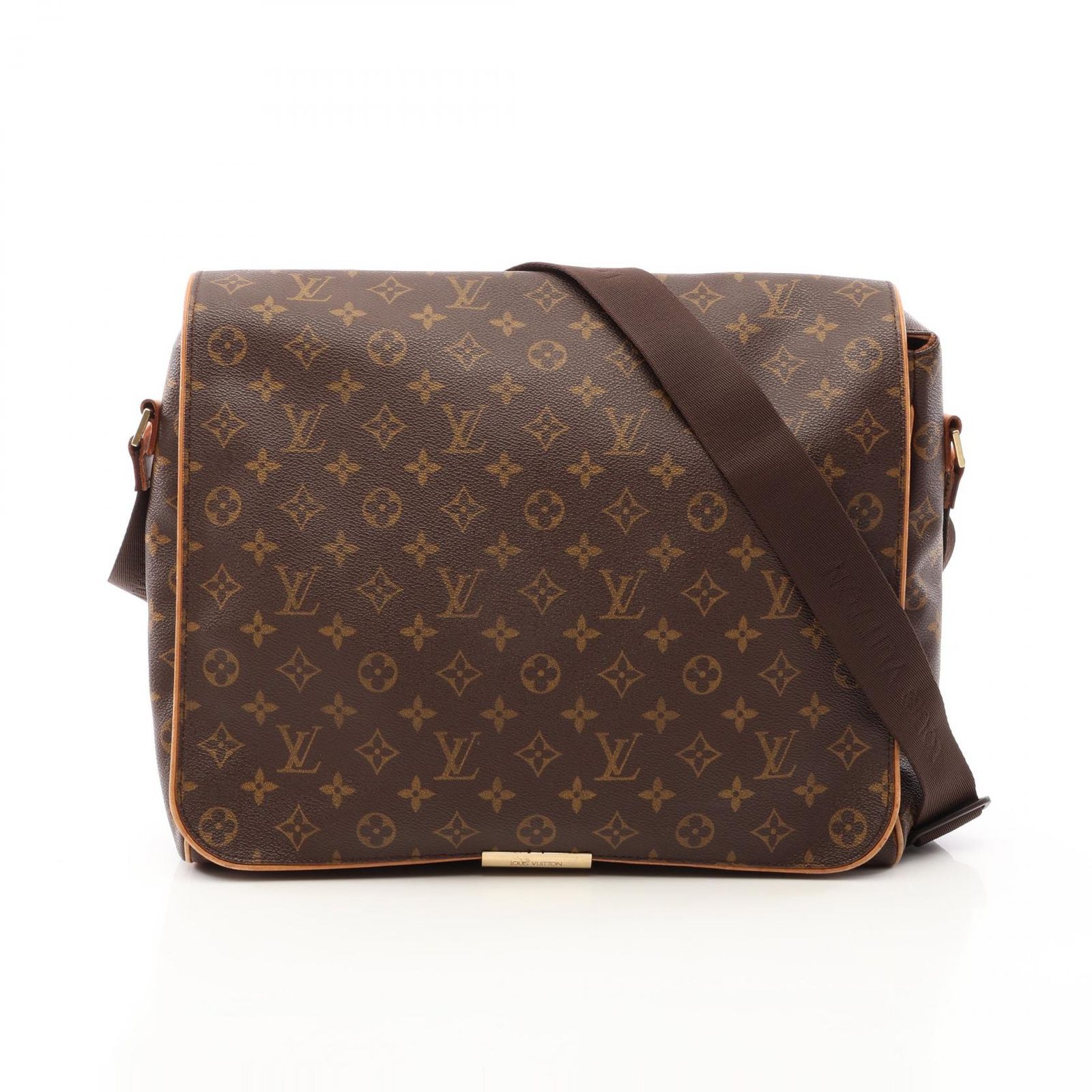 ルイ・ヴィトン LOUIS VUITTON ショルダーバッグ アベス モノグラム M45257 PVCコーティングキャンバス レザー アベス ユニセックス Used B