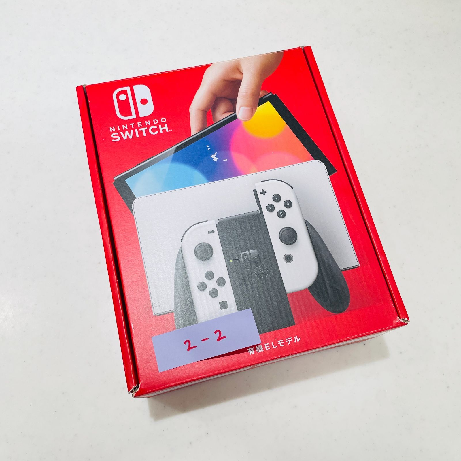 美品 完品 Nintendo Switch 有機EL ホワイト 本体セット 2022年製 液晶