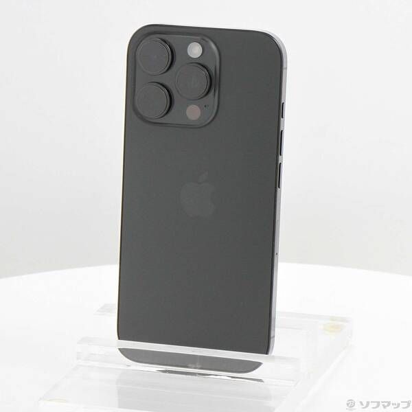 ソフマップ 〔中古品〕 iPhone16 Pro 128GB ブラックチタニウム FYMV3J／A SIMフリー【305】 80,838円