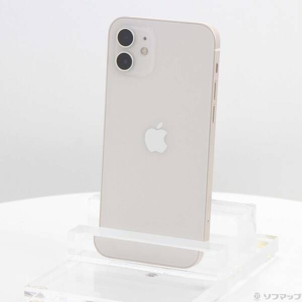 ソフマップ 〔中古品〕 iPhone12 64GB ホワイト MGHP3J／A SIMフリー【196】